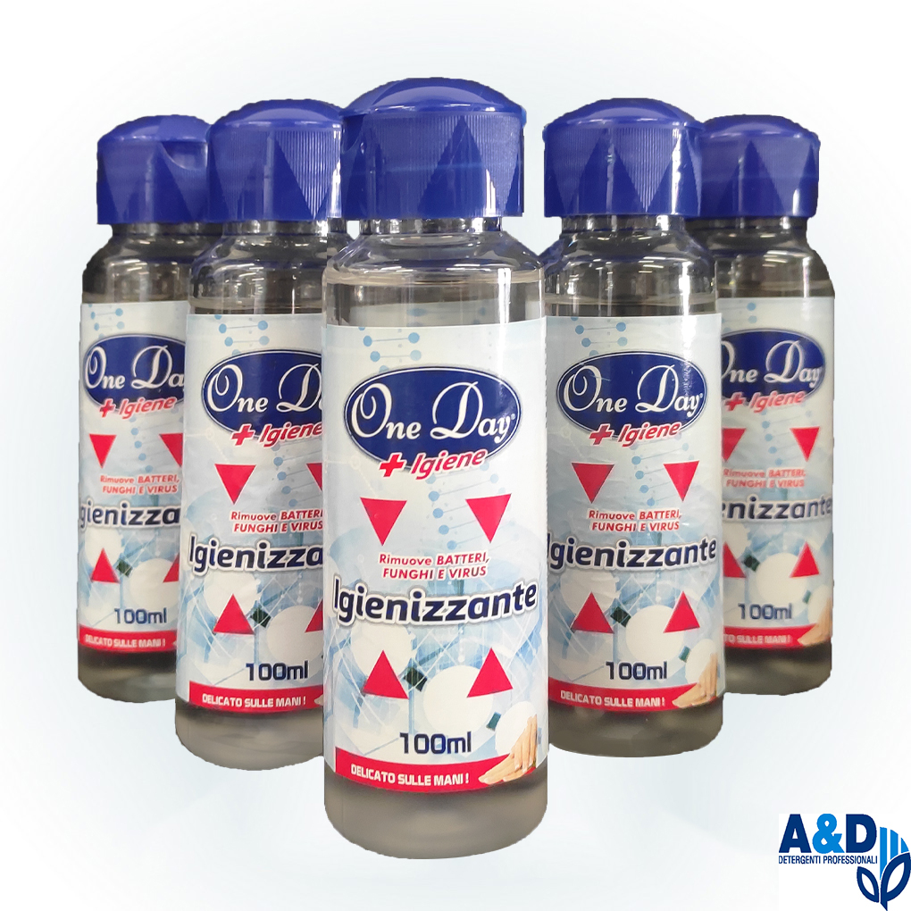 GEL IGIENIZZANTE MANI CON ALCOOL TASCABILE