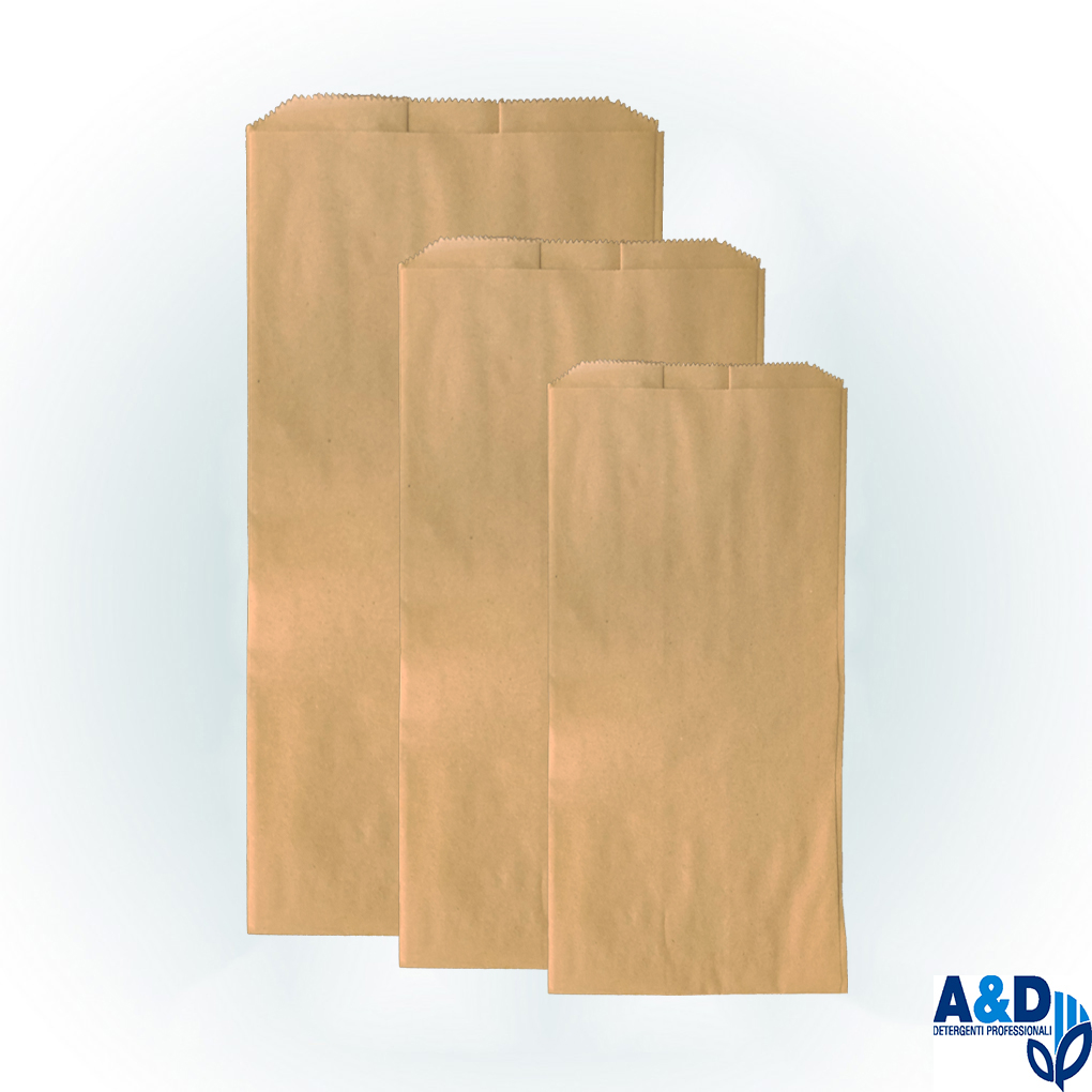 SACCHETTI DI CARTA AVANA PER ALIMENTI